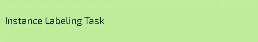 Instance Labeling Task